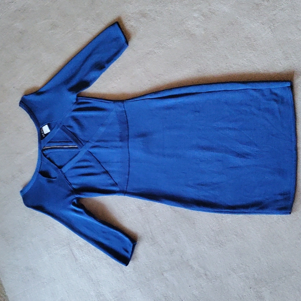 Size 8 Royal blue Venus 3/4 sleeve dress